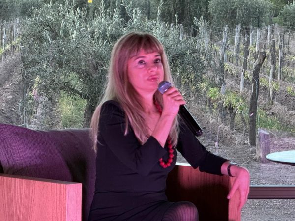 Flor Canale en Bodega Vistalba